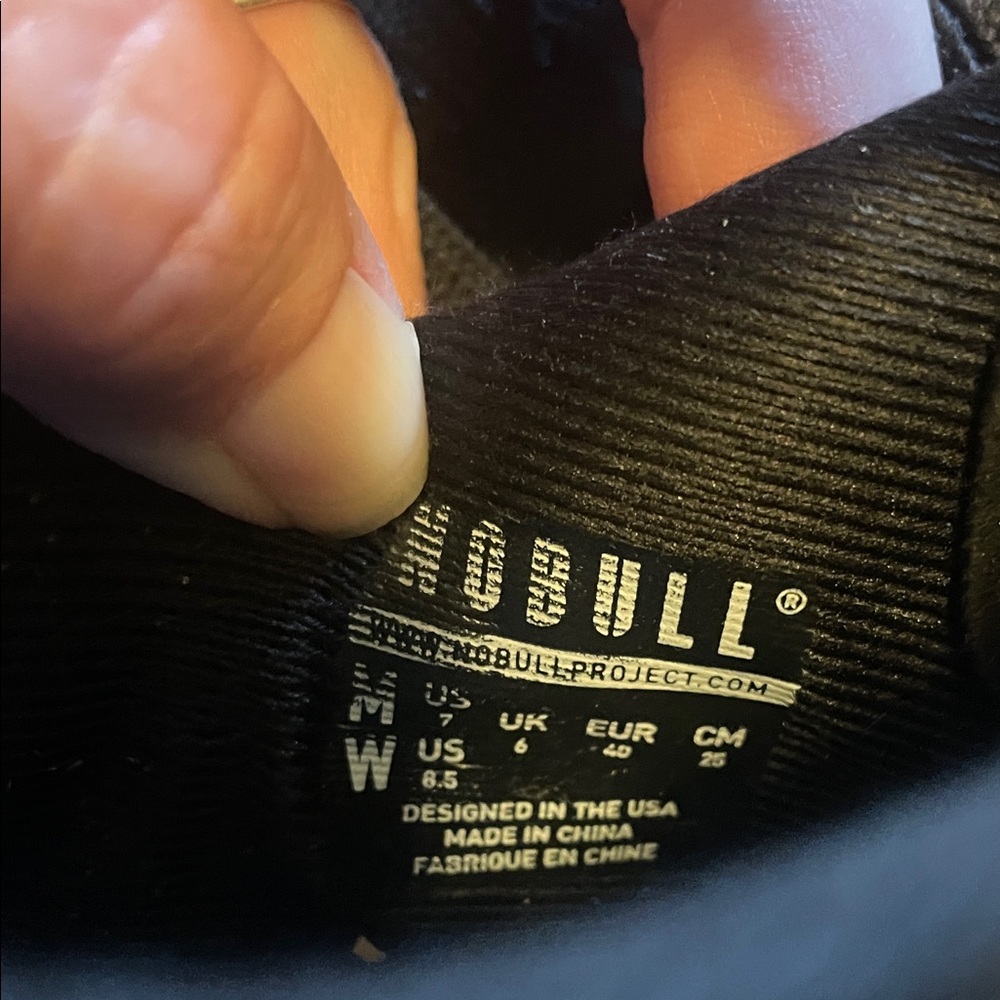 NOBULL Black Athletic Shoes - Picture 5 of 6